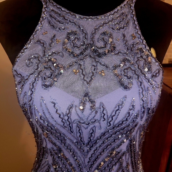 Sherri Hill Gown fully beaded great for prom or pageant a show stopper - Picture 12 of 17